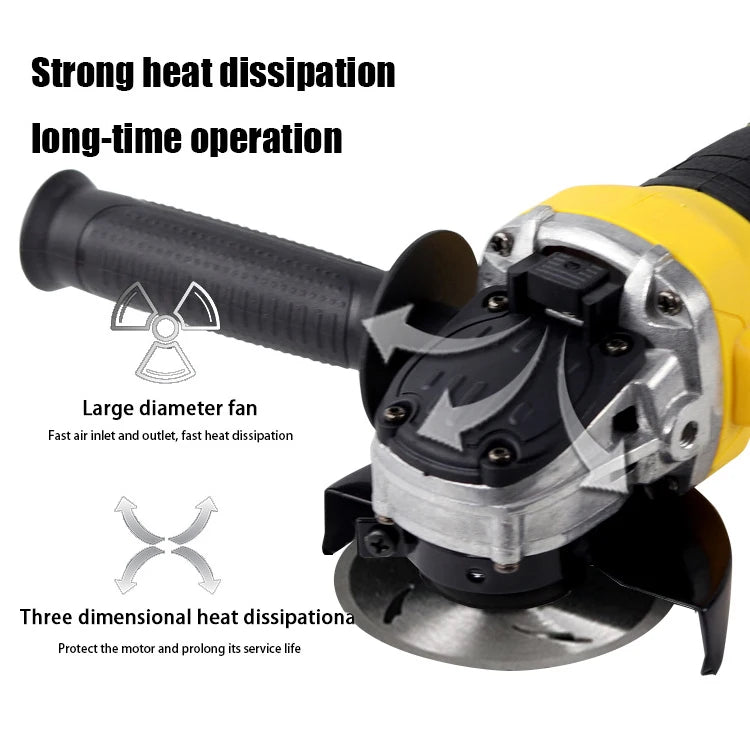 Dewalt DCG406 125MM 9000RPM Cordless Angle Grinder Brushless Cutting Machine Metal Polisher For Dewalt 20V Batteries