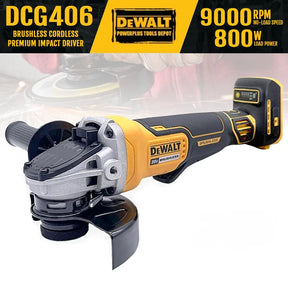 Dewalt DCG406 125MM 9000RPM Cordless Angle Grinder Brushless Cutting Machine Metal Polisher For Dewalt 20V Batteries