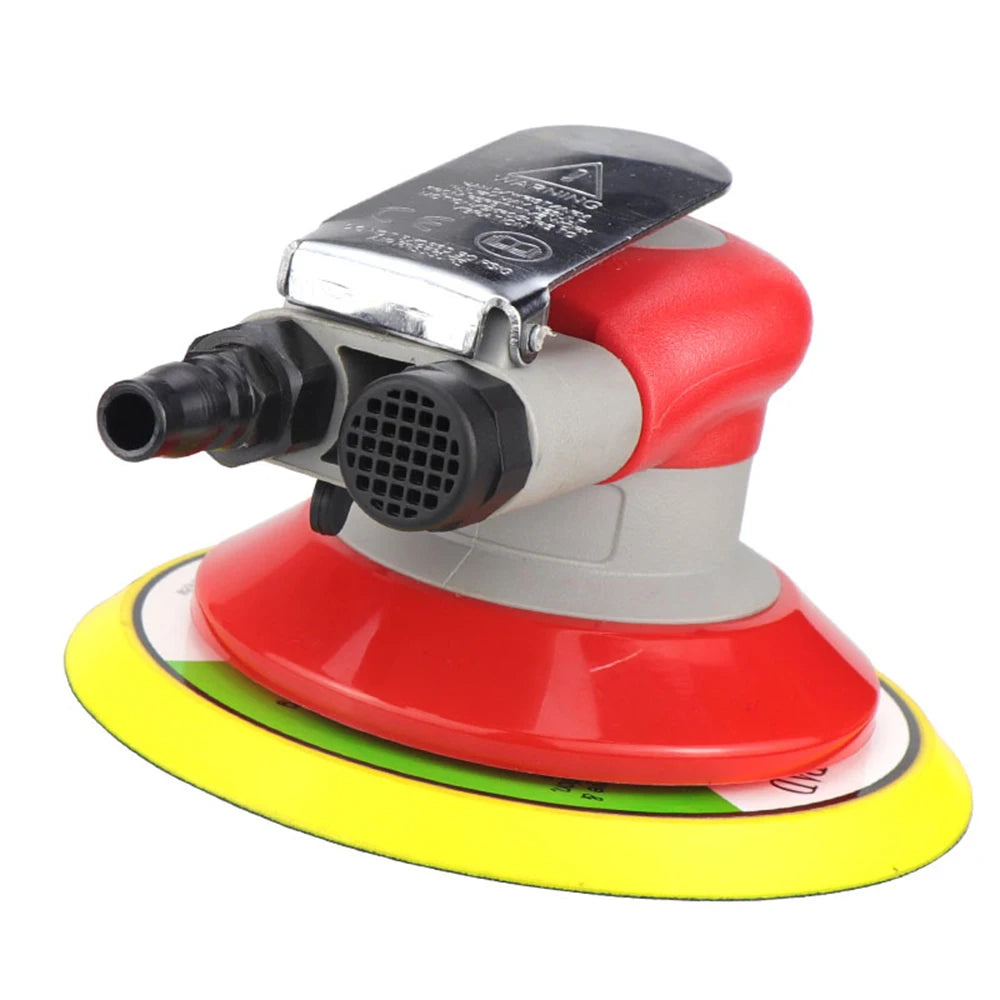 HIFESON 5/6 inch Pneumatic Sander Air Sander Sanding Machine Polisher Tool 125mm/150mm Air Power Sander