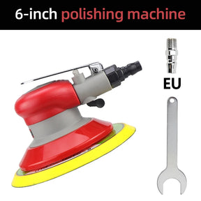 HIFESON 5/6 inch Pneumatic Sander Air Sander Sanding Machine Polisher Tool 125mm/150mm Air Power Sander